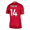 Officiële Voetbalshirt Liverpool Chiesa 14 Thuis 2024-25 - Heren